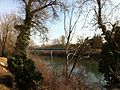 Pont de Miribel, sur le canal à Miribel.