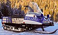 BW Snowmobil in neuer blau-silberner Farbgebung