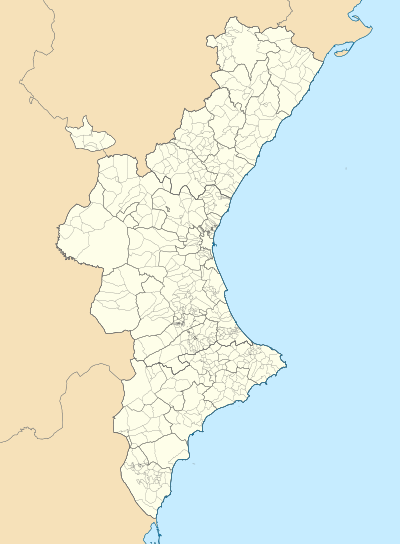 2024–25 Tercera Federación is located in Valencian Community