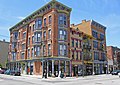 Series of Italianate tenements in Over-The-Rhine, Cincinnati, Ohio.