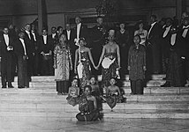 Javanese Royal wedding in Mangkunegaran royal palace, January 1921