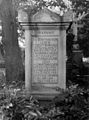 Grabmal von Christian Zais auf dem alten Friedhof in Wiesbaden