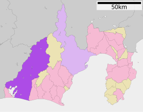 Localização de Hamamatsu