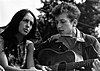 Joan Baez und Bob Dylan auf dem Civil Rights March nach Washington D.C., am 28. August 1963