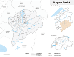 موقعیت Gruyère District