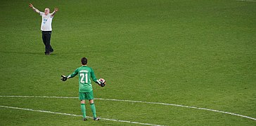 Pitch invader, Arsenal vs Coventry, 2014 FA Cup.jpg