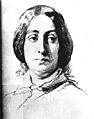 George Sand vers 1847. l'année de Consuelo.