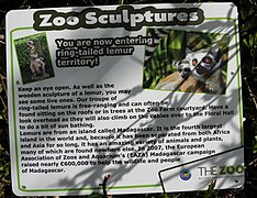 Zoo sculptures notice board - geograph.org.uk - 1847888.jpg