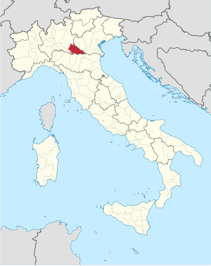 Cherta de la provinzia de Mantua