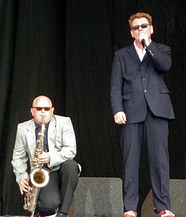 Chas Smash en Lee Thompson in 2009