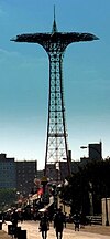 Coney island parachute jump