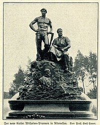 Ursprünglicher Kaiser-Wilhelm-Brunnen, Denkmal heute