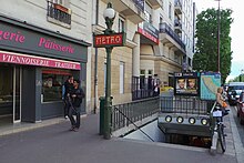 La station de métro Liberté.