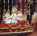 Pablo VI en el Concilio Vaticano II, foto de Lothar Wolleh