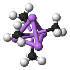 Tétramère de méthyllithium.