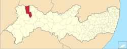 Location in Pernambuco