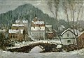 Sandvika i snø (1895). Latvias museum for utenlandsk kunst i Riga.