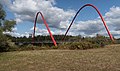 Nordsternpark, le pont au Rhein-Herne-Kanal