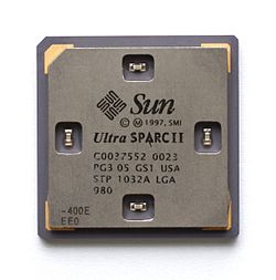 Sun UltraSPARC II processzor