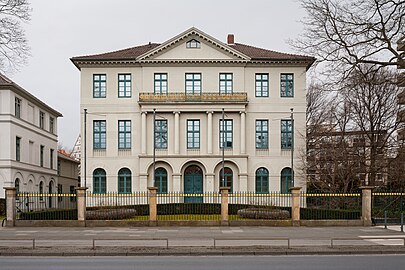 Früheres Wohnhaus von Laves in Hannover, heute Laveshaus