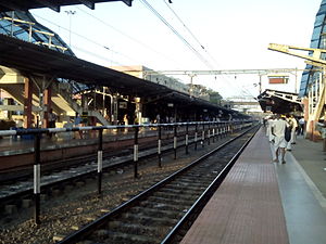 Platform No.1&2 of Kollam Junction Railway Station