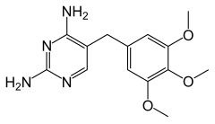 Rumus struktural dari trimetoprim