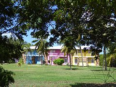 Virgin Gorda, British Virgin Islands — colorful houses.JPG