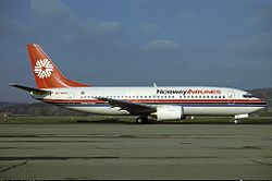 Norway Airlines Boeing 737