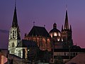 Cathedral in the late dusk