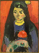 Alekséi von Jawlensky (1910), Red Blossom