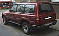 Toyota Land Cruiser (pre-facelift with lift-up tailgate)