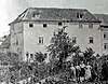 Palas der Reichsburg, in Resten erhalten als „Mittelbau“ des Schlossareals (ca. 1880)