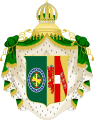 Coat of arms of Maria Leopoldina of Austria, empress of Brazil