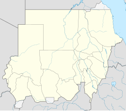 Mappa di localizzazione: Sudan