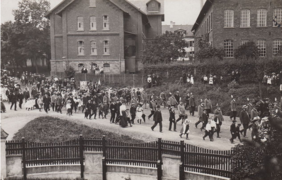 Silberstein & Neumann. Ansicht von der Deutschhöfer Straße