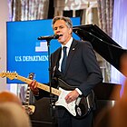 Blinken performing at the Global Music Diplomacy Initiative