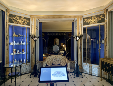 Boudoirul designerului de modă Jeanne Lanvin (1922–1925), acum în Muzeul de Arte Decorative din Paris