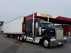 Kenworth W900 semi-trailer tractors - right front view