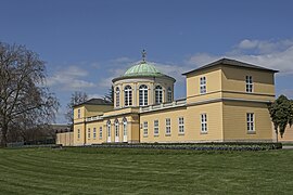 Gartenmeisterwohnung von 1817–20, später Bibliothekspavillon am Berggarten