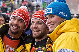 Tobias Wendl, Tobias Arlt, Natalie Geisenberger