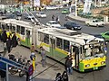 Škoda 15Tr trolleybus at Imam Hossein Square in Tehran