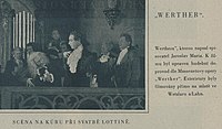 Scéna z filmu Werther, 1926