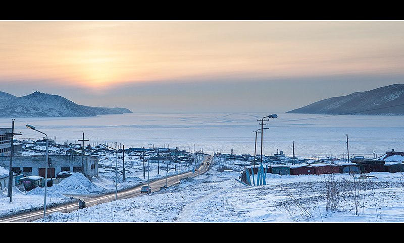 File:Sea of Okhotsk seen from Nagaev Bay.jpg