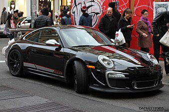 ポルシェ・997 GT3 RS 4.0 フロント