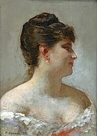 Portrait de Madame Cormon (1887), musée des Beaux-Arts de Carcassonne.