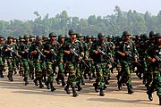 East Bengal Regiment in Victory Day Parade.