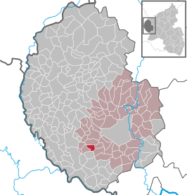 Kaart van Wettlingen