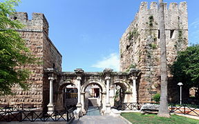 Hadrian's Gate in Antalya