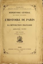 Thumbnail for File:Répertoire général des sources manuscrites de l'histoire de Paris pendant la révolution française (IA repertoiregenera03tuet).pdf