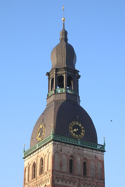 File:Riga - Dome Cathedral - Tower.jpg